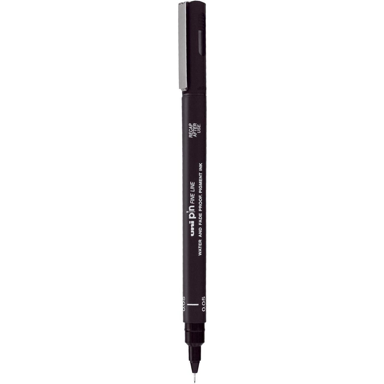 Uni-Ball Pin-200 0.05Mm Fineliner Drawing Pen | Water & Fade Proof Pigment Ink | Ideal For Technical Drawing, Mandala, Calligraphy, Sketching, Doodle Drawing & Diy Crafts | Black Ink, Pack Of 1