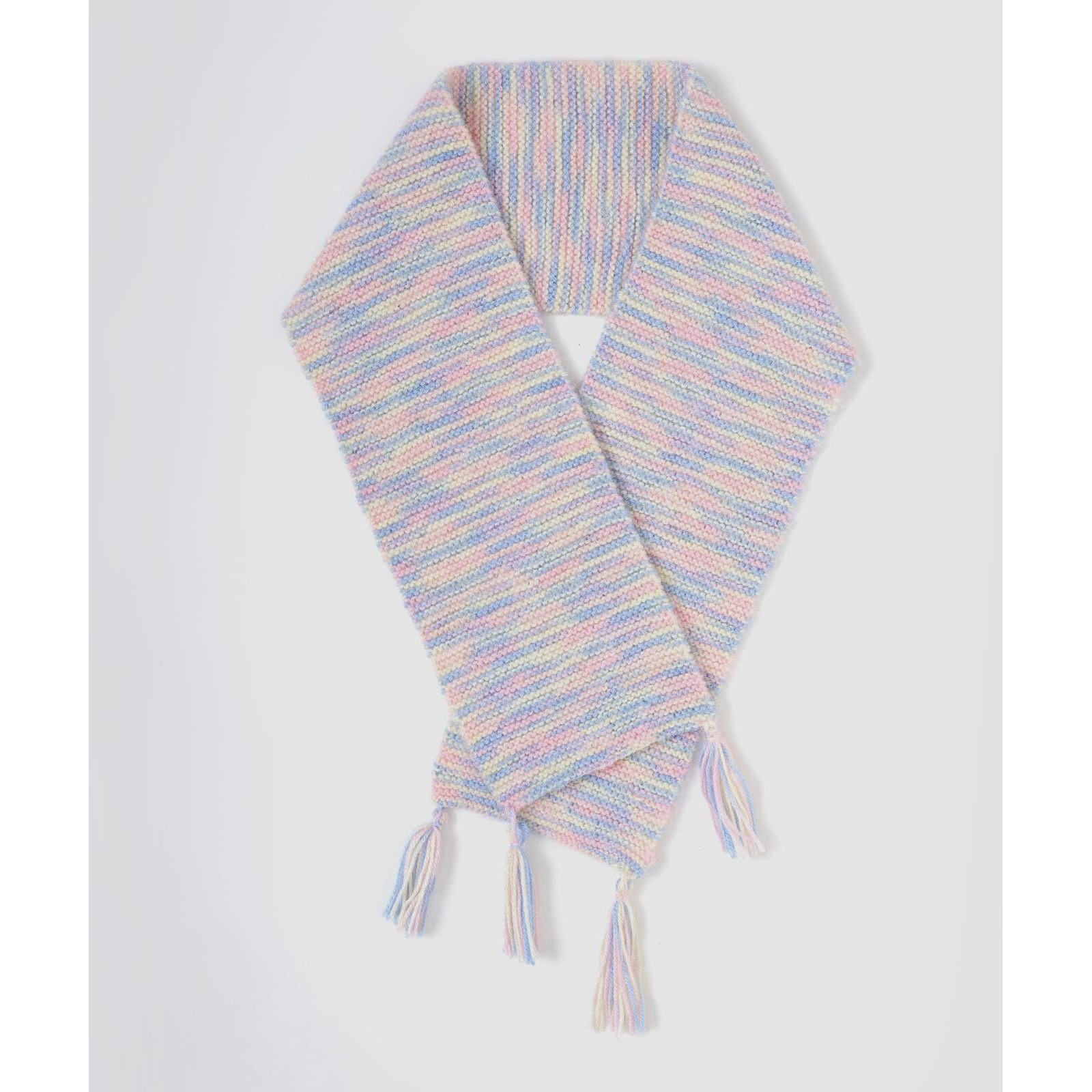 Tok The Original Knit Beginner's Knitting Kit Scarf - Adult Size - Multicoloured