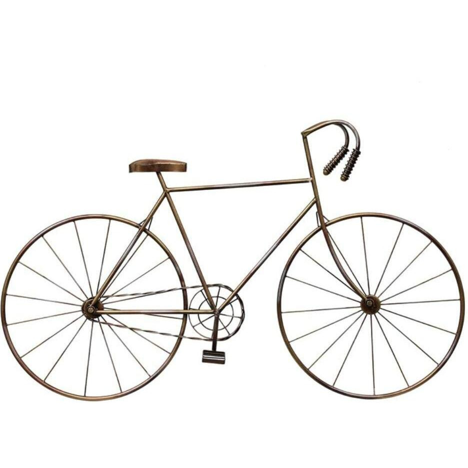 Decore Basket Table ,Bike Watch Wall Decor| Decoratvie Item For Living Room (Multicolor)