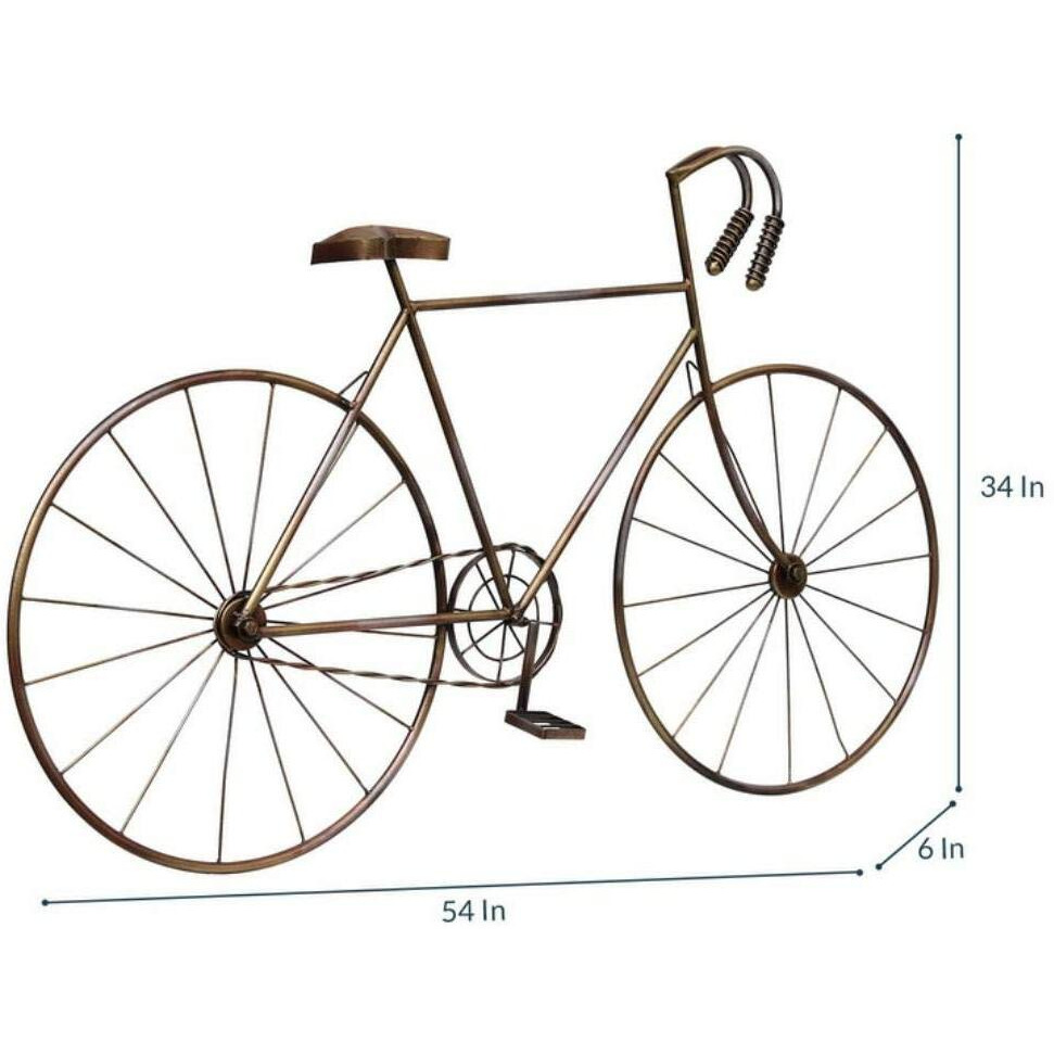 Decore Basket Table ,Bike Watch Wall Decor| Decoratvie Item For Living Room (Multicolor)