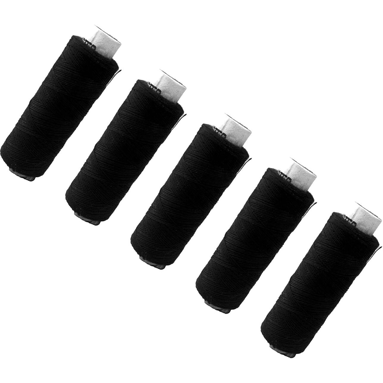 Shop & Shoppee 100% Polyester Sewing Threads 100 Tubes(300 M Each) For Sewing, Tailoring, Machine And Hand Stitching Spools Thread (300 M, Pack Of 100, Black)