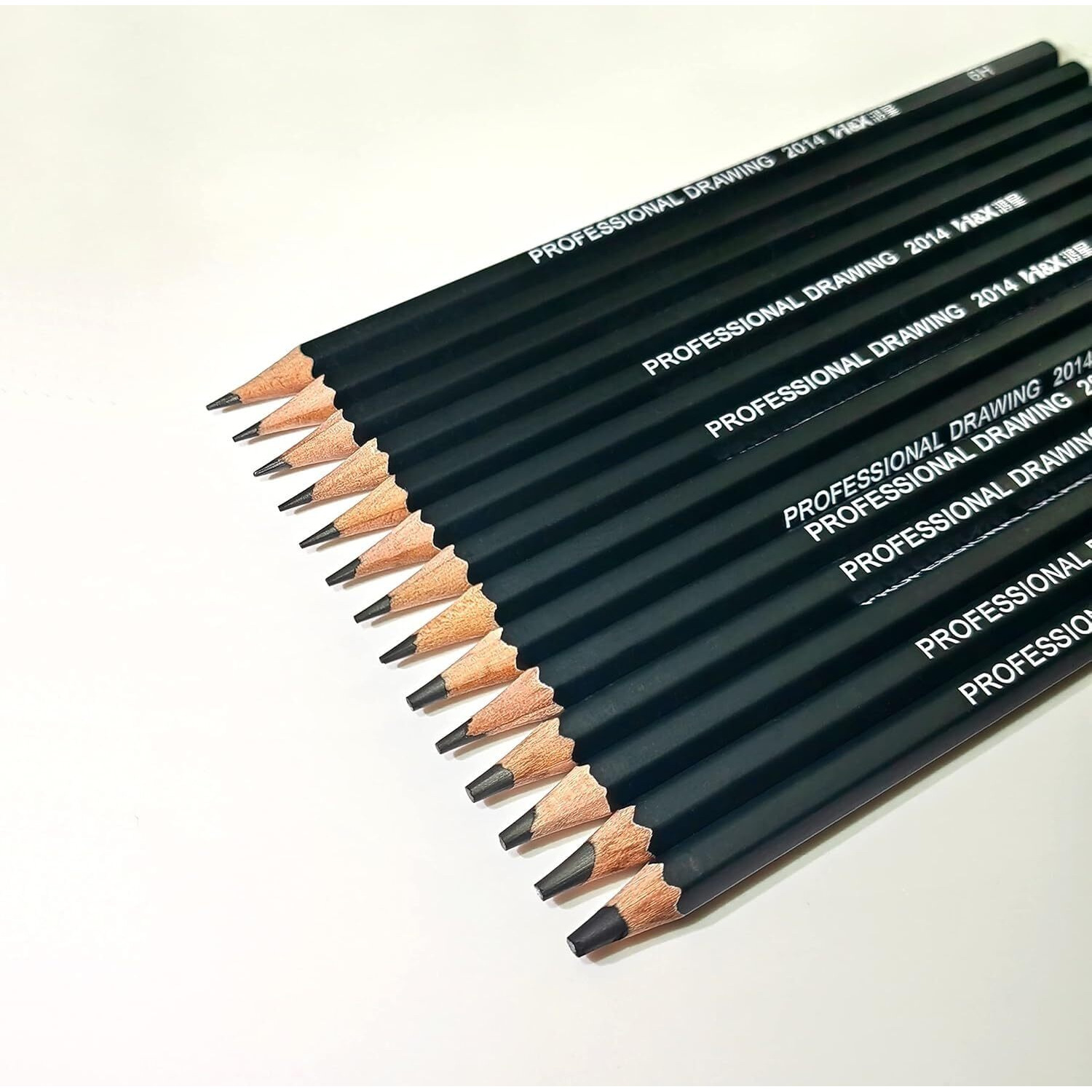 Viyang Sales Kasimir Drawing Pencils, Set Of 14, 6H To 12B