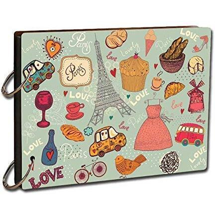 Printelligent Diy Scrapbook Photo Album- Handmade Scrapbook For Photos For Baby Birthdays Each Scrapbook Includes 20 Pages (Large 14 X 10 Inch)