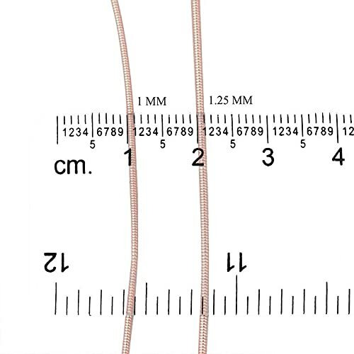 Embroiderymaterial Stiff Wire/Gijai For Embroidery And Jewellery Making, 1Mm, Rose Gold Color(100 Gram)