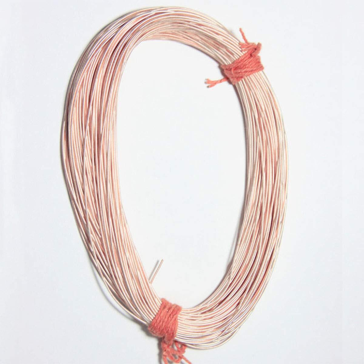 Embroiderymaterial Stiff Wire/Gijai For Embroidery And Jewellery Making, 1Mm, Rose Gold Color(100 Gram)