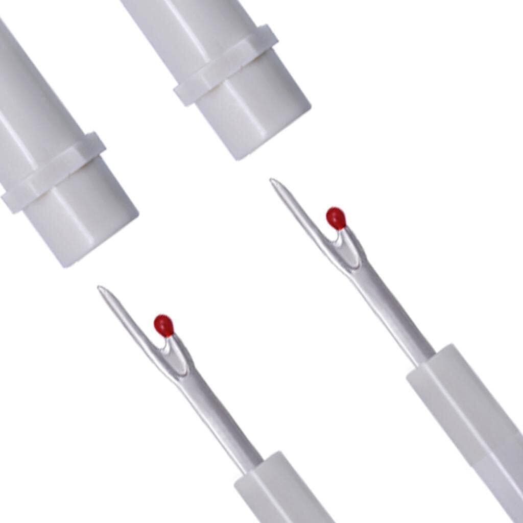 Digsmorden 4 Pieces 8.2Cm Steel White Seam Ripper Sewing Tool Stitch Thread Unpicker Hole Cutter With Plastic Cap Crafts | Sewing | Other Sewing