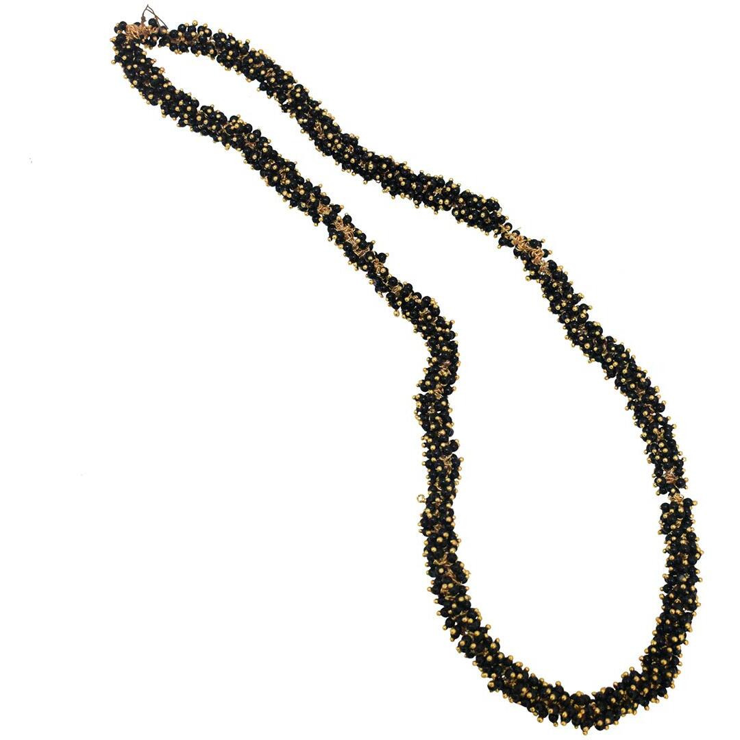 Embroiderymaterial 3Mm Black Loreal Charm Pearls Small Beads For Jewellery Making, Embroidery Work, Bracelet, Craft, Bag, Diy (1300 Pieces)