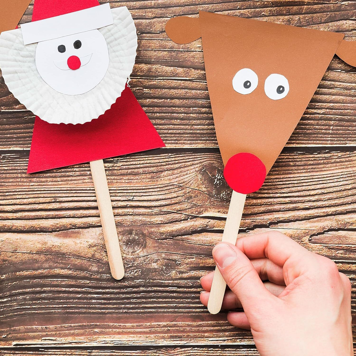 Kraftella Ice Cream Sticks For Crafts And Projects - Natural Wood, Wax Sticks For Popsicle Crafts, Kids' Crafting - Wooden Sticks (1000)