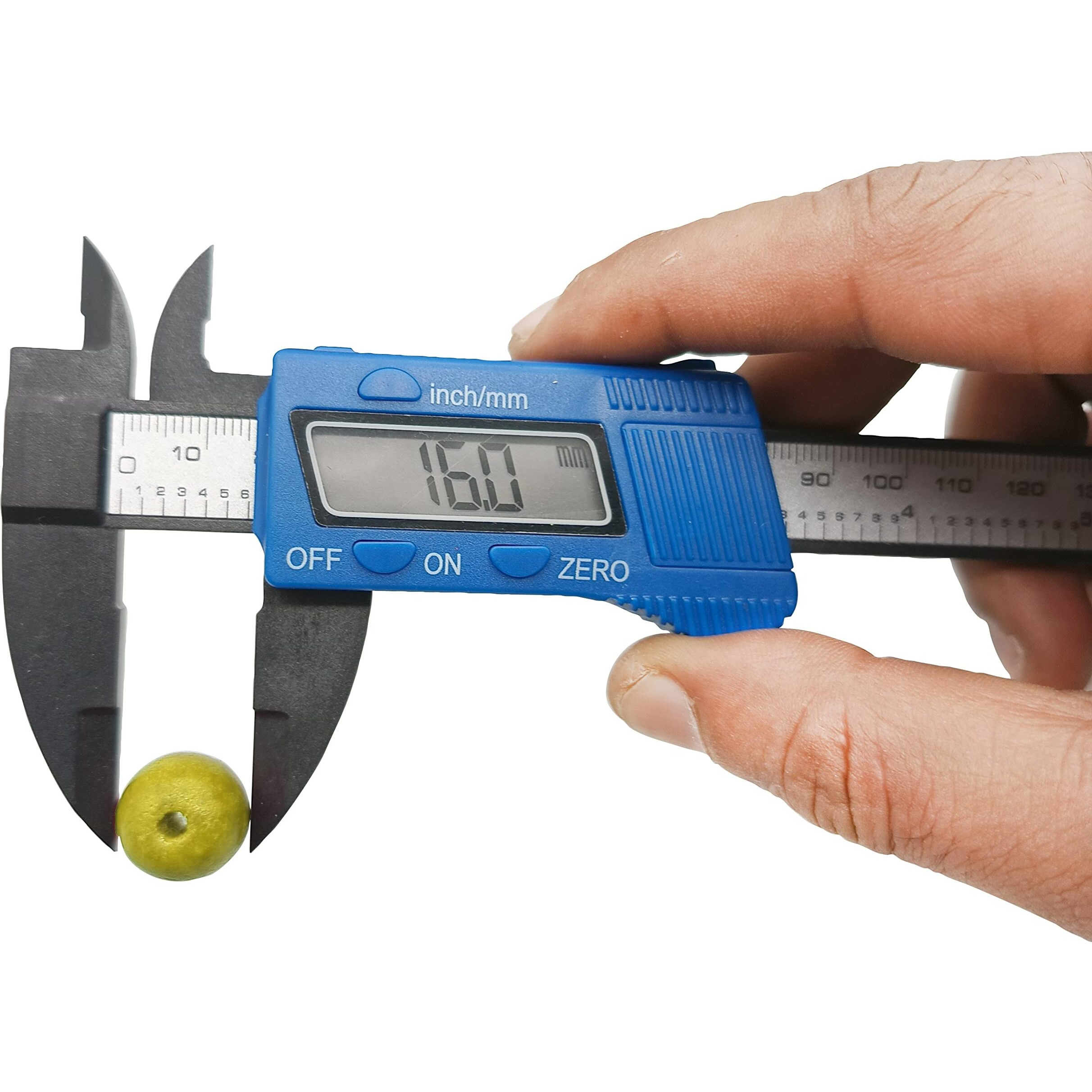 Resonant Craft 50 Pcs Wooden Beads 16Mm Yellow Color Glossy Wood Beads For Hobby & Crafts, Diy And Necklace Garland Making