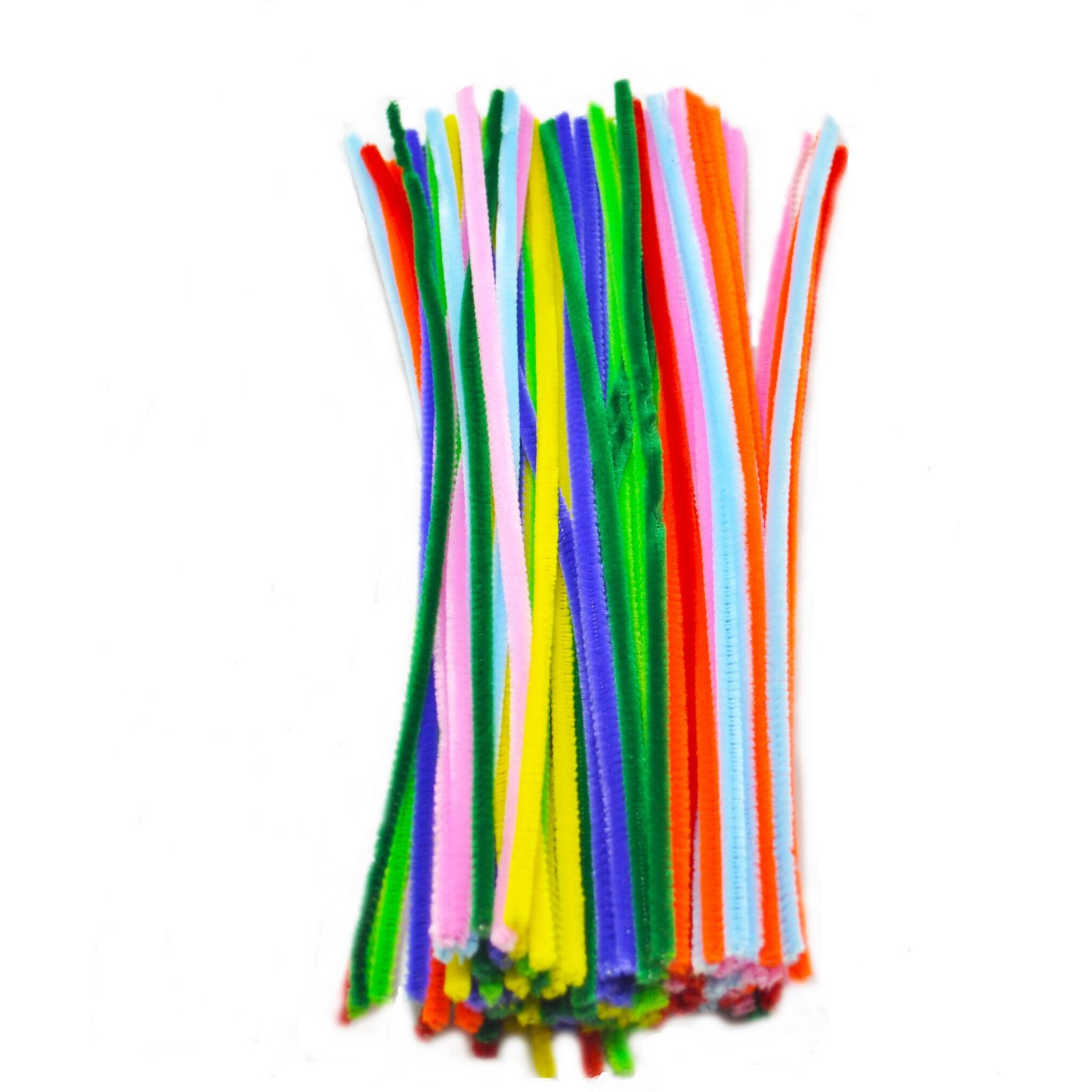 Projectsforschool Stem Craft Multi Colored Pipe Cleaner 100 Pcs For Steam Art And Craft Diy Projects