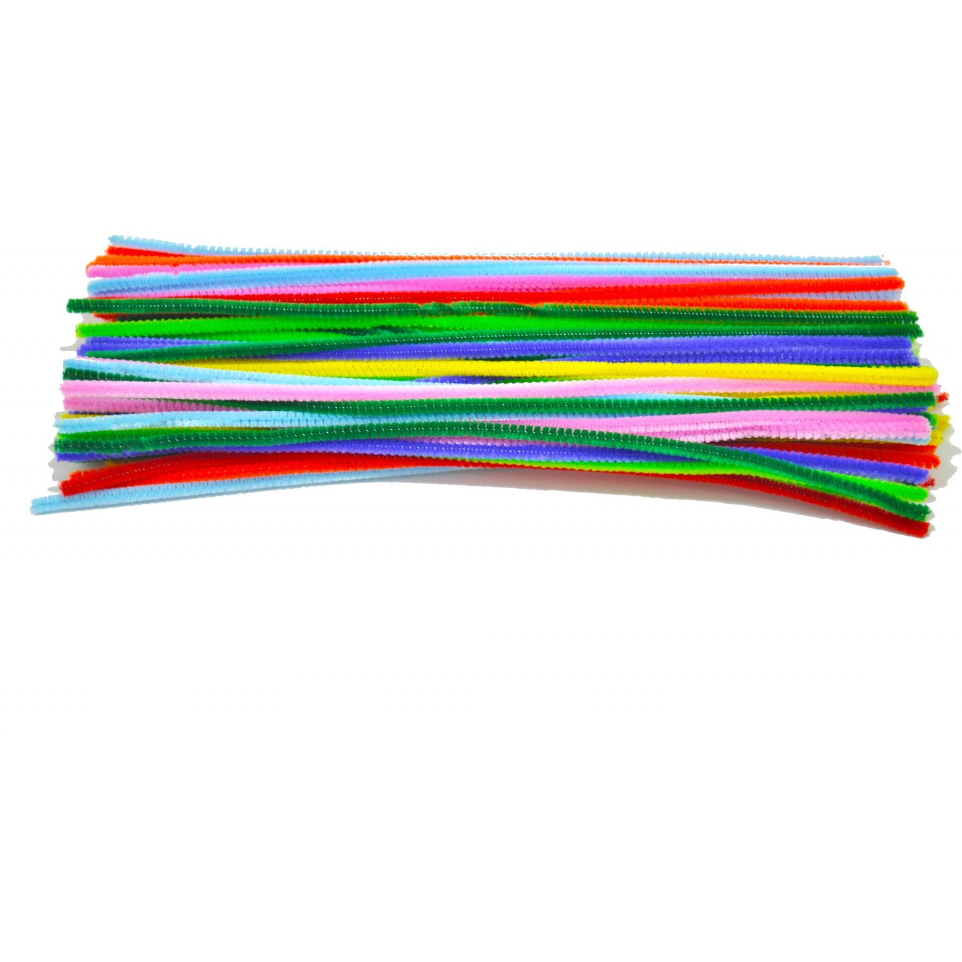 Projectsforschool Stem Craft Multi Colored Pipe Cleaner 100 Pcs For Steam Art And Craft Diy Projects