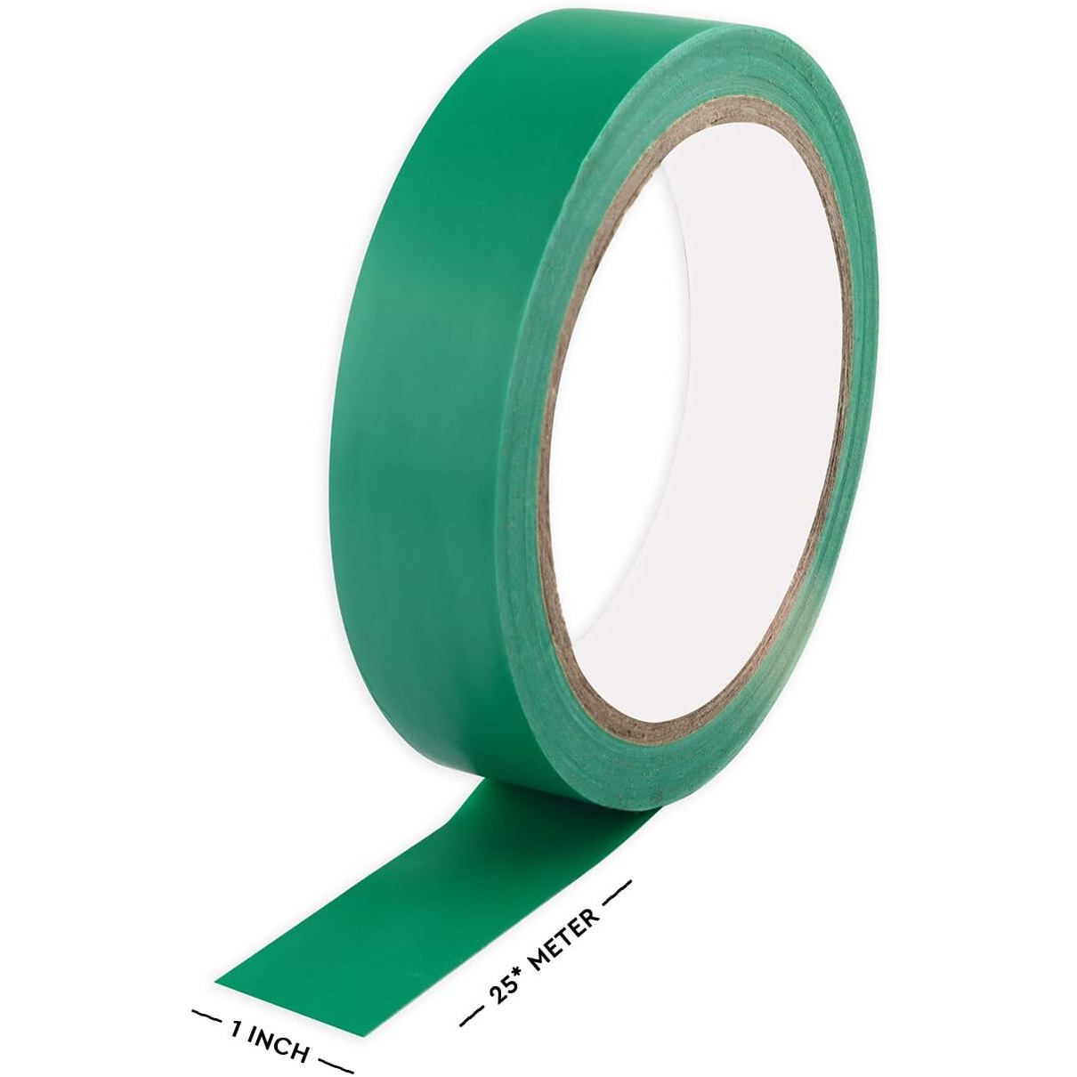 Treemaison Vastu Green Tape | Size - 1 Inch (24 Mm) Approx | Length- 20 Meter (Approx) | Vastu Tape Remedy For Toilet | Vastu Tape For Main Door Entrance | Tape Remedy | Pack Of 1