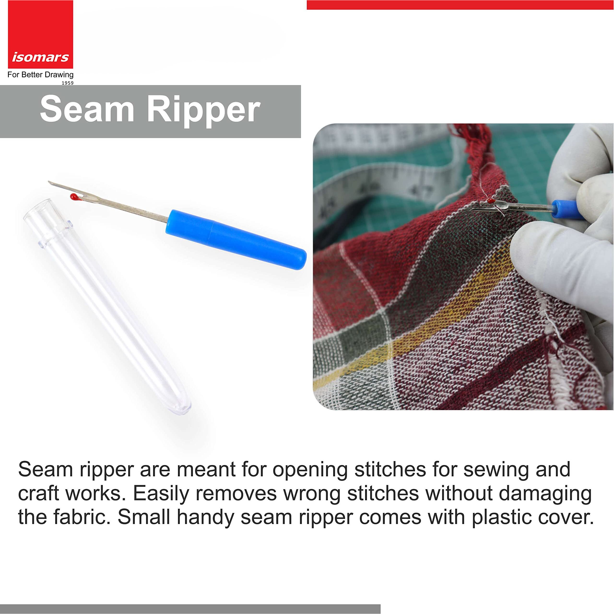 Digsmorden Pack Of Four Seam Rippers/Stitch Openers For Tailoring/Sewing, Fashion Designing, Boutique, Stitching, Alteration, Home, Office, Shop