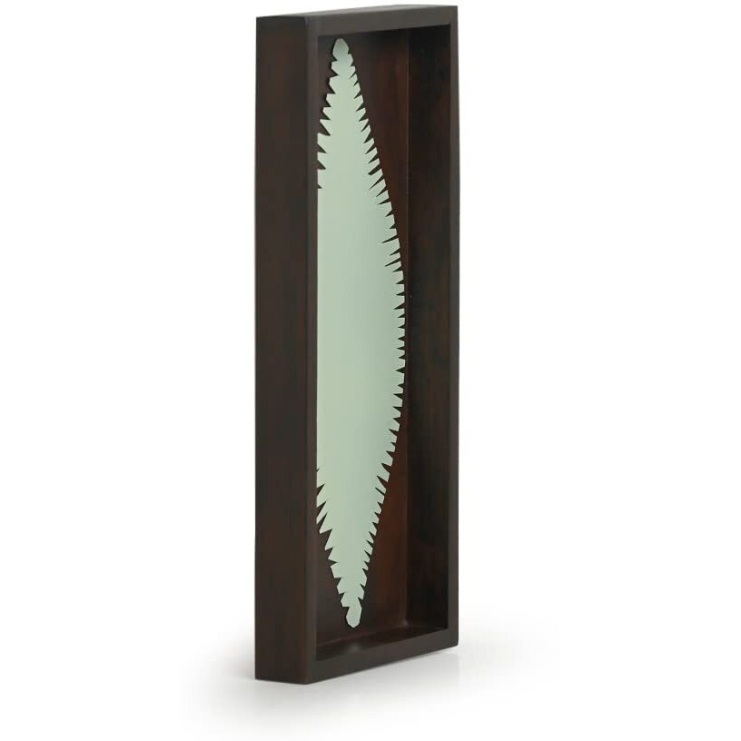 Exclusivelane Recycled Wooden Wall Dcor Hanging Items For Living Room | 'Wooden Foliage' Handcrafted Wall Hangings For Home Decoration (14 Inch)