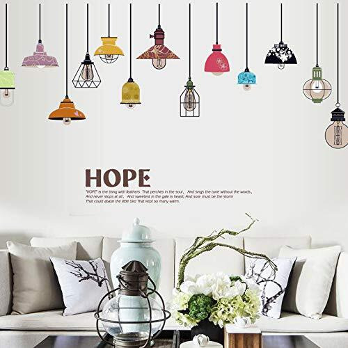 Indian Royals Plastic Chandelier Wall Sticker, 90 Cmx 60 Cm, Multicolour