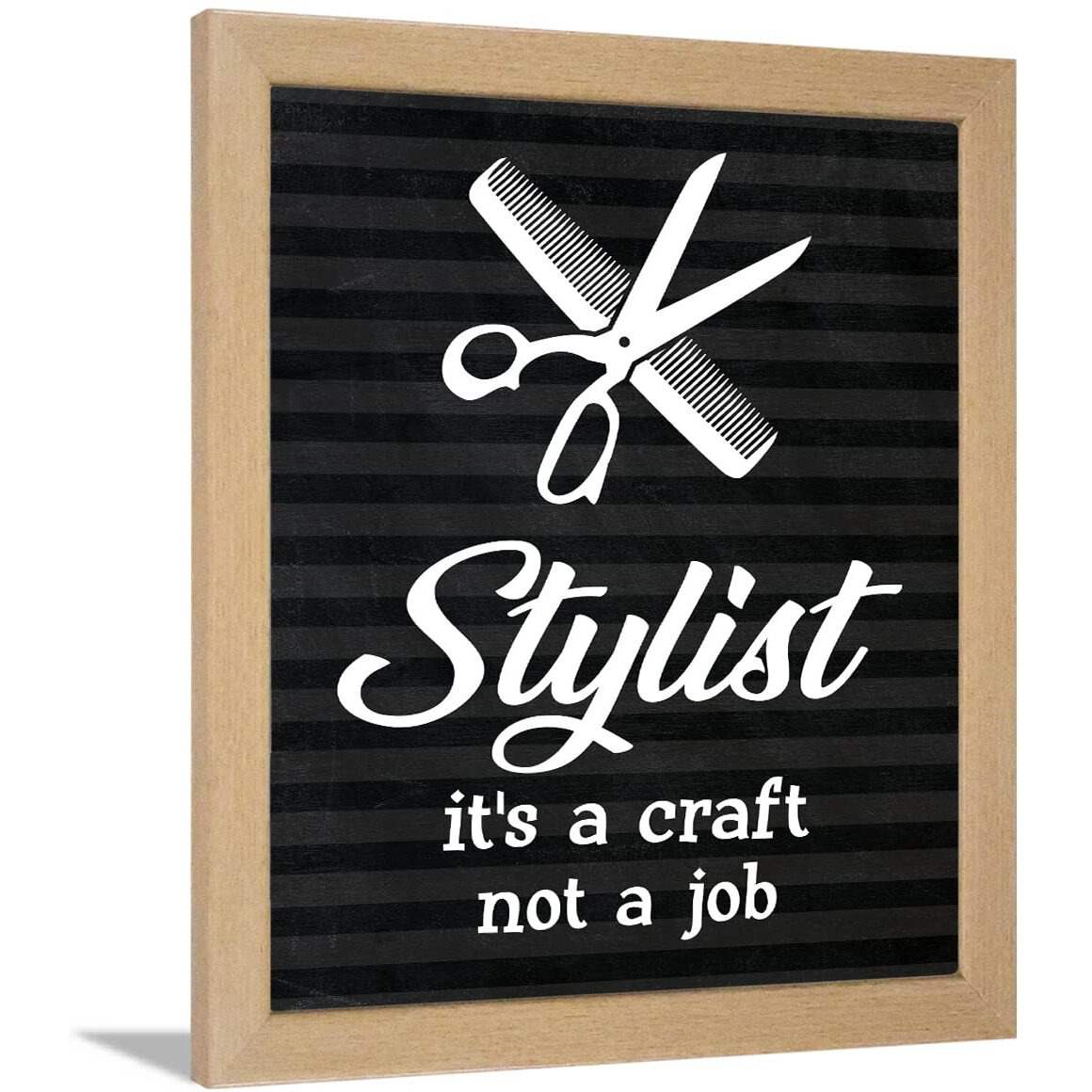 Chaka Chaundh Saloon Frames - Beauty Parlour & Hair Salon Frames - 14 X 11 Inches