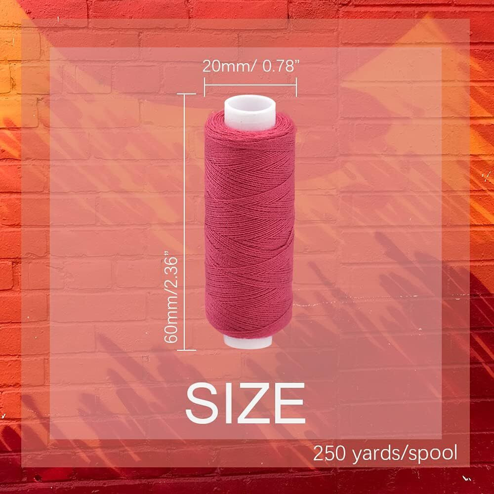 Veltrix 100% Spun Polyester Sewing Thread | Strong And Durable Threads For Stitching, Tailoring, And Craft Projects | 3 Ply, Multicolor Box | 150M Each - Pack Of 100