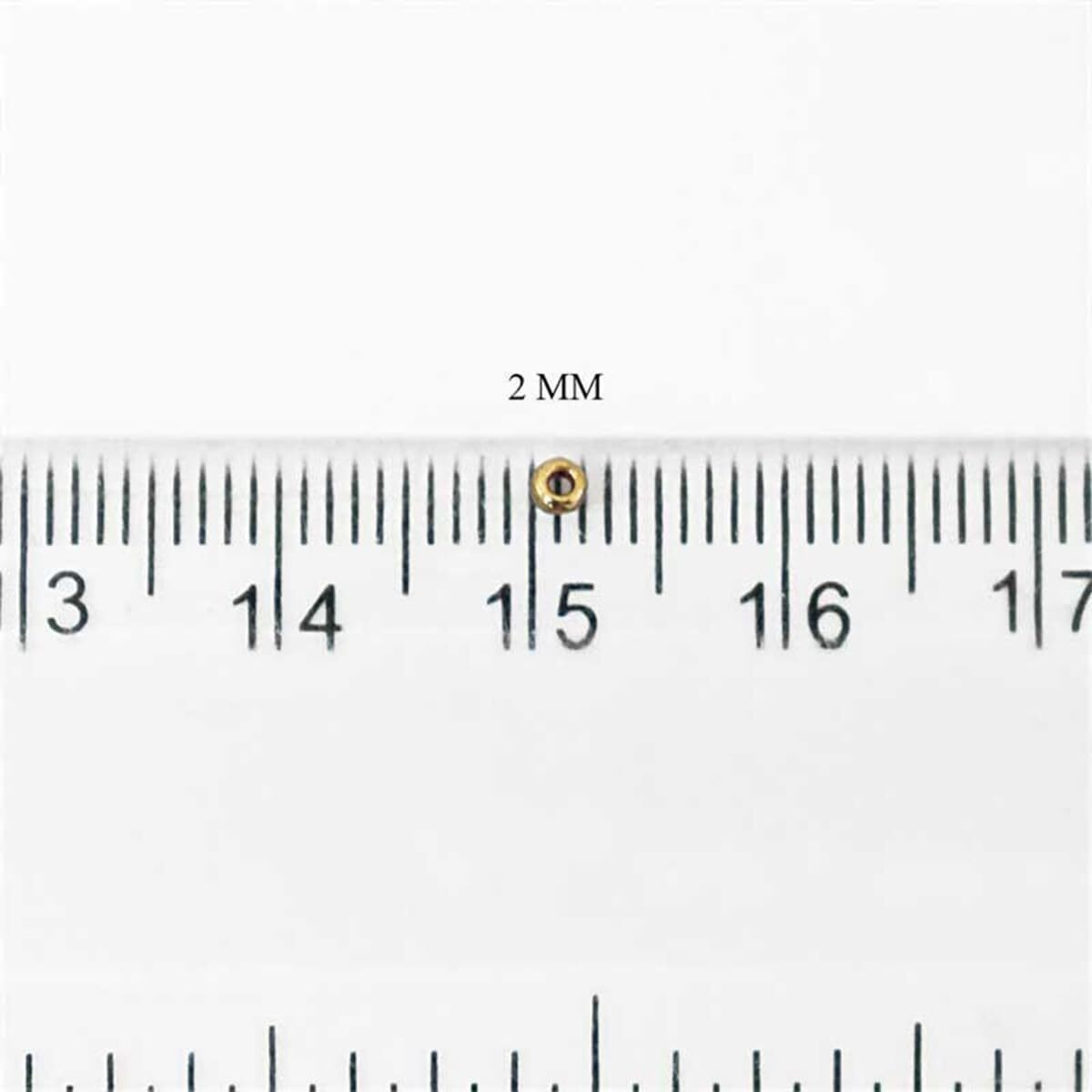 Embroiderymaterial 11/0 Uni-Gold Glass Stone Pearls, Seed Beads For Jewellery Making, Toran, Bag Decoration, Embroidery, Muthyalu Craft (2Mm/100 Grams)