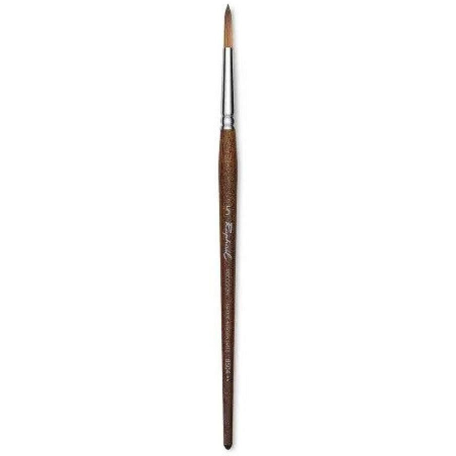 Sennelier Raphael Precision Watercolour Round Brush No.5 |Ideal For Watercolor Paper, Mixed Media Pads, Or Boards With Watercolors, Gouache, Inks, And Watercolor Pencils.