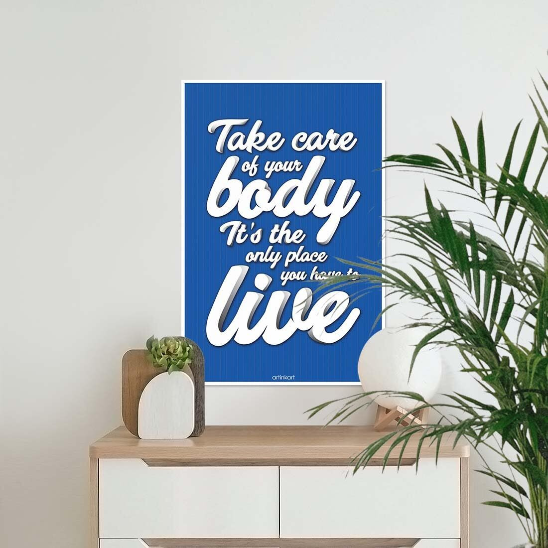 Artinkart- Doctor Selfcare Quote, Posters For Hospital Opd, Doctor Poster For Clinic, Hospital, Room, Dentist And Office (Paper, 12X18 Inch, Multicolor, Unframed)