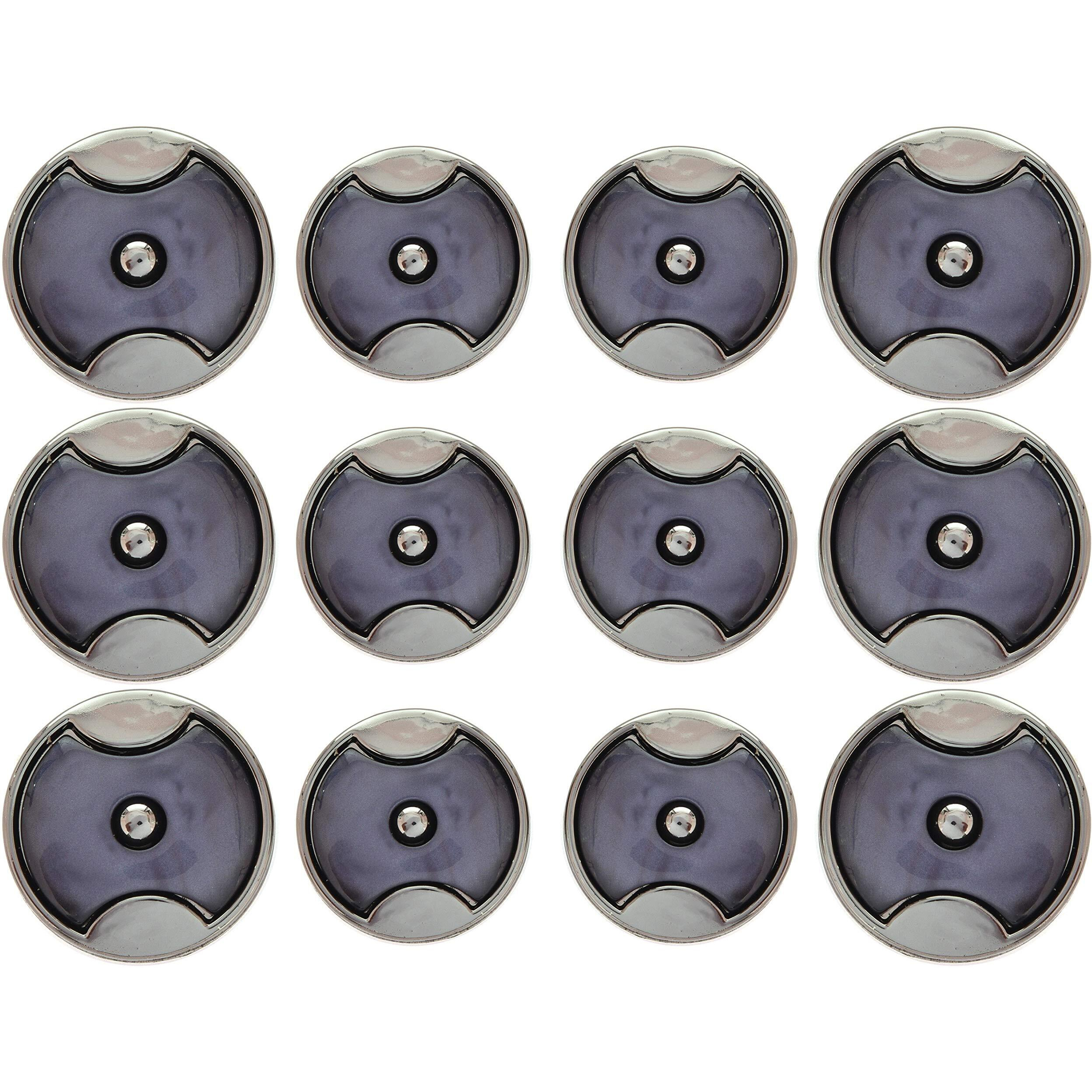 Handicraft Kottage Antique Metal Button For Coat,Blazer,Suit,Sherwani And Indian Dresses (Navy Blue)