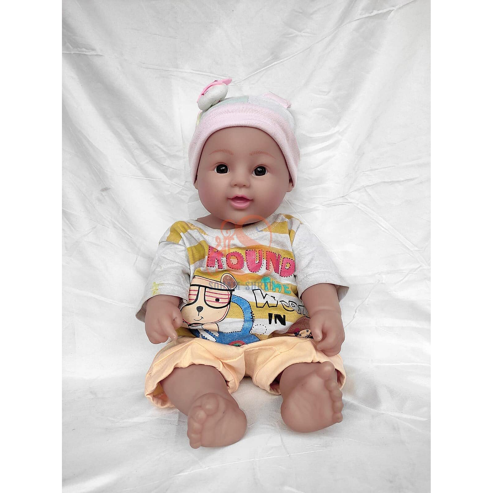 Soham Shree   Small Baby Mannequin Non-Breakable Plastic Model Doll Small Size Doll For Display Of Cloth