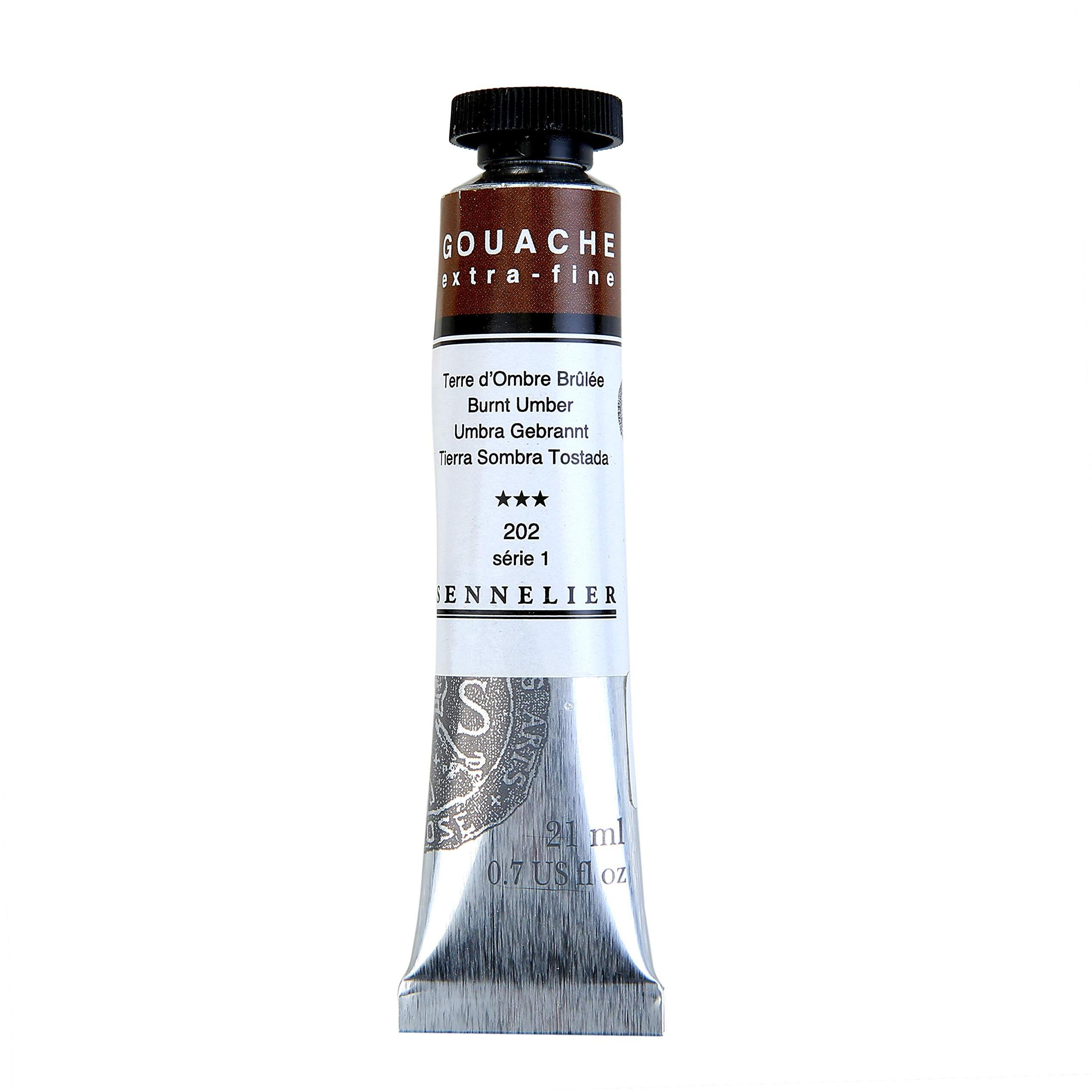 Sennelier Extra Fine Gouache 21Ml S1 Burnt Umber
