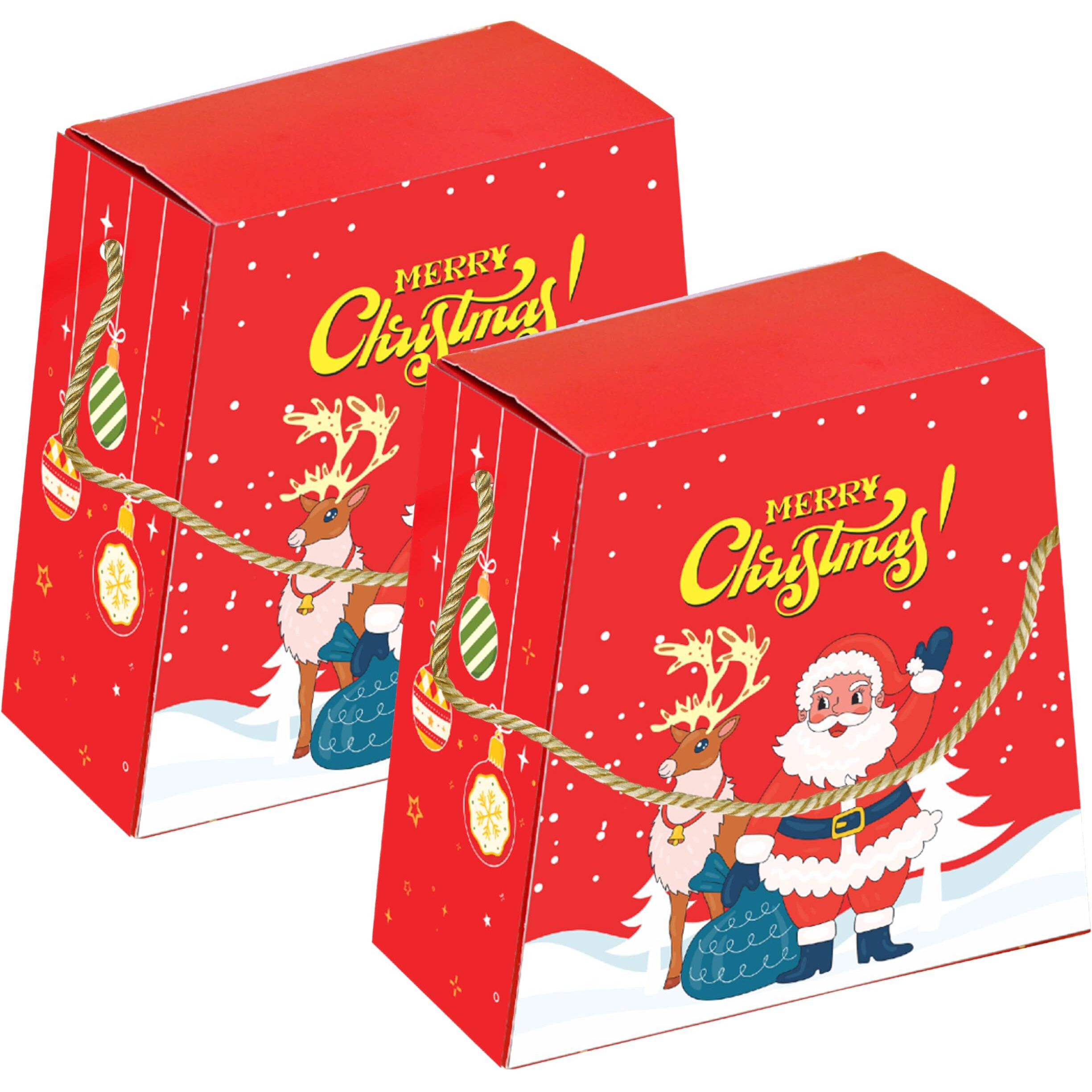 Toyxe Merry Christmas Hamper Box Set Of 10 Pcs | Christmas Gifts Box