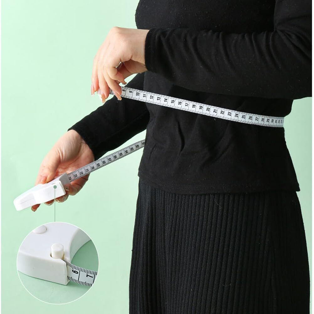 Hodaqe Body Measuring Tape Retractable For Measurement - Inch Tape Measure With Lock