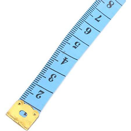 Eclet Durable Soft Sewing Tailor Tape Body Measuring Dress-Making Measure Ruler, 1.50 Meter, 150 Cm, Multicolour(A)