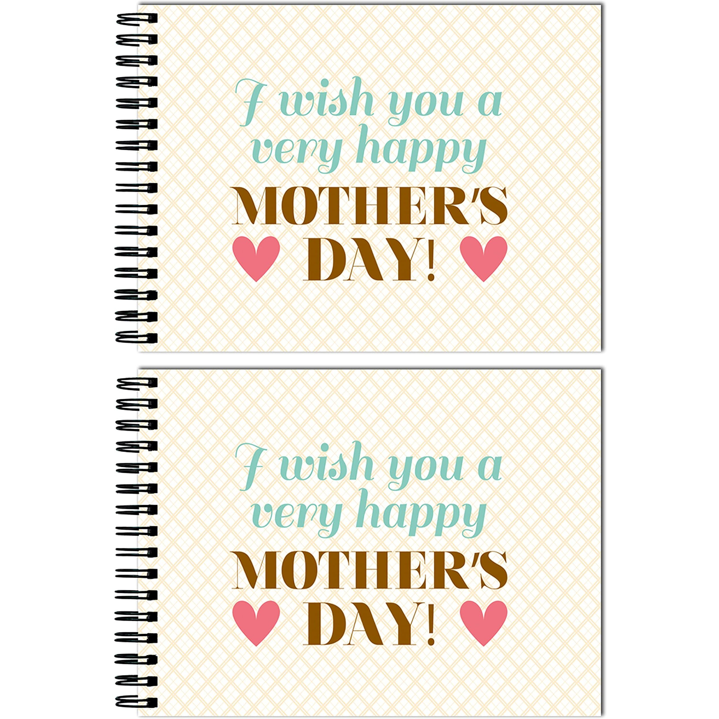 Tinywalk W Sketch Book Drawing Pad Landscape Sketch Book Notebook Thick Sheets (A4 Size,100 Sheets/200 Pages, Pack Of 2)