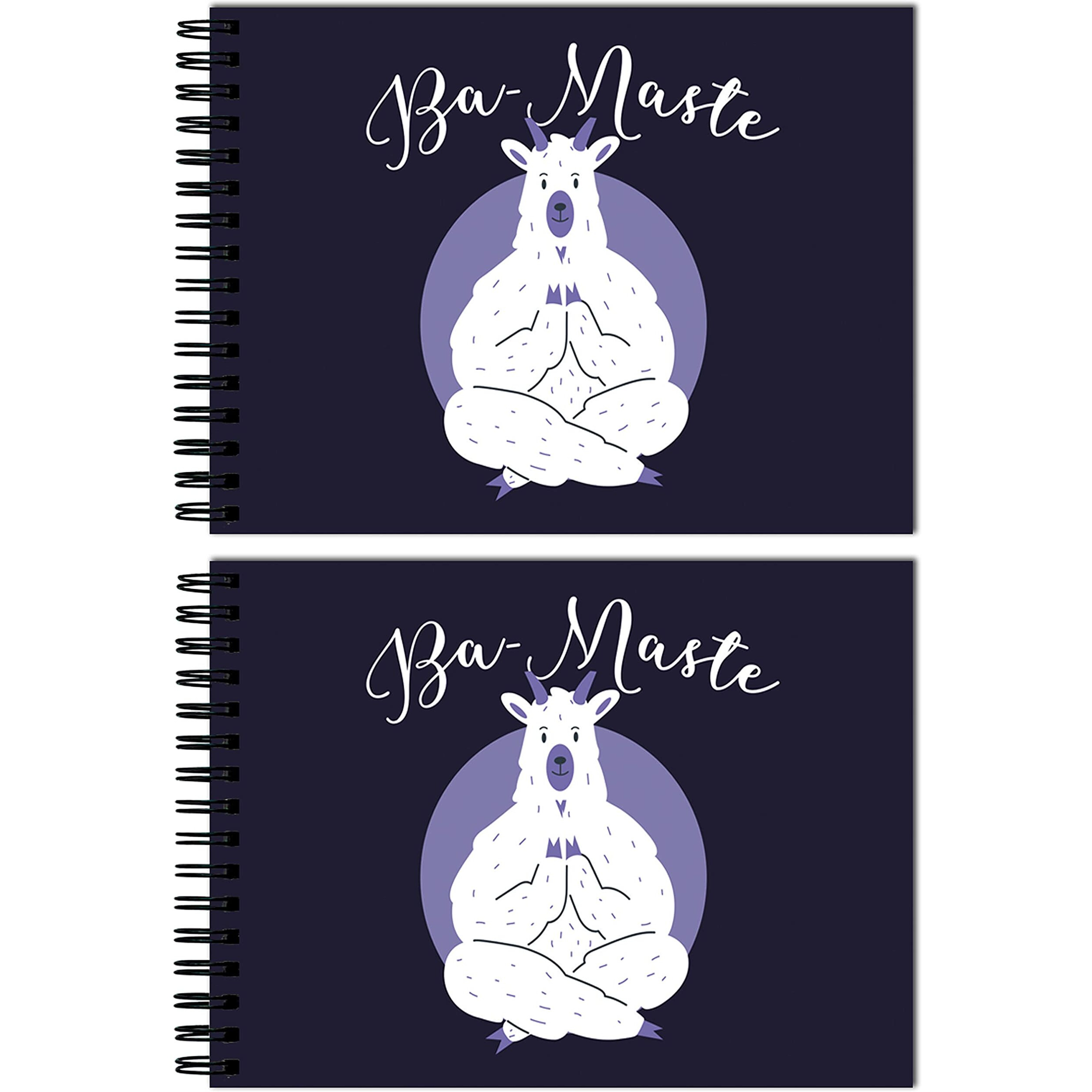 Tinywalk T Sketch Book Drawing Pad Landscape Sketch Book Diary Thick Sheets (A4 Size,100 Sheets/200 Pages, Pack Of 2)