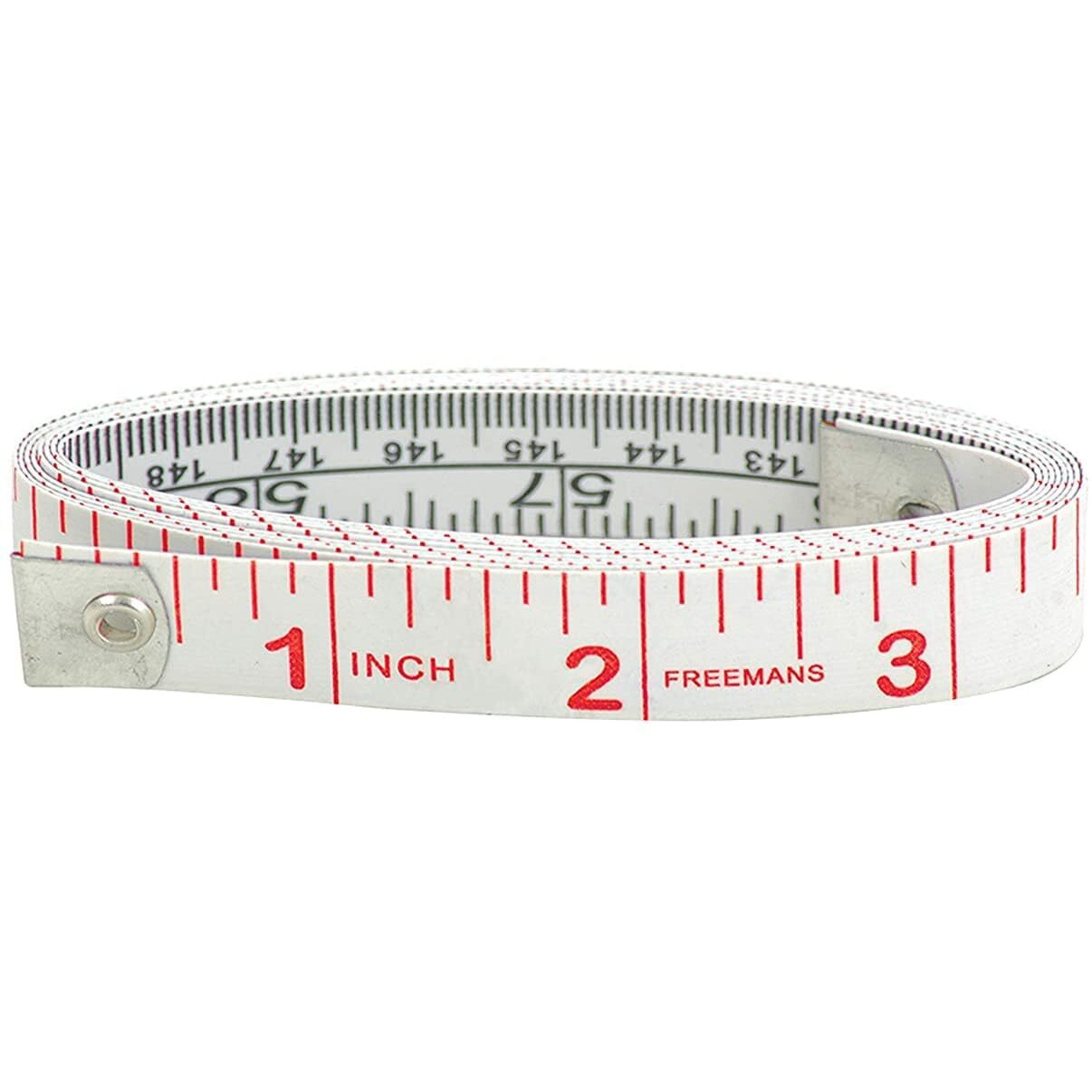 Freemans Double-Sided Tailor Soft Measurement Tape - 1.5M/60 Inches (Pack Of 1)