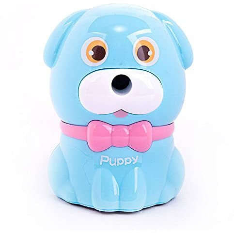 Kcr Puppy Table Sharpener For School Kids/Students Girls And Boys (Blue)