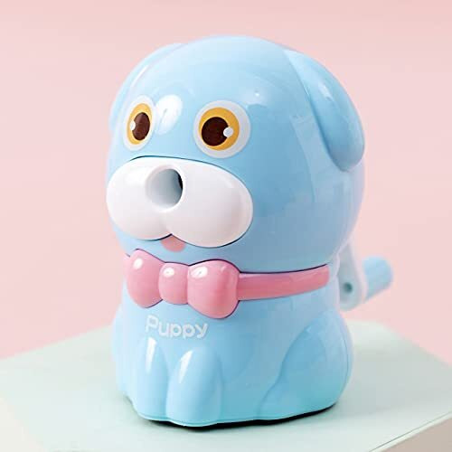 Kcr Puppy Table Sharpener For School Kids/Students Girls And Boys (Blue)