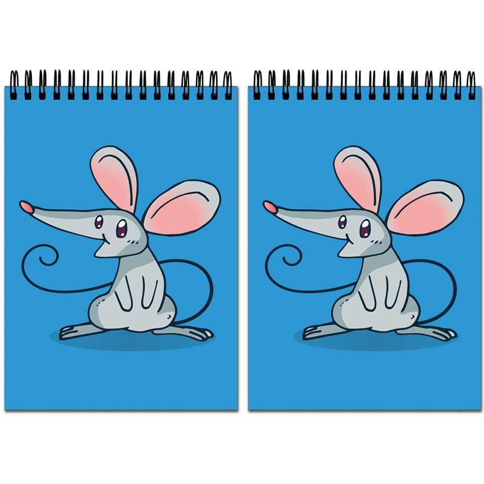 Tinywalk Sketch Book Drawing Pad Sketch Book 4Ac Thick Sheets (A4 Size,100 Sheets/200 Pages, Pack Of 2)