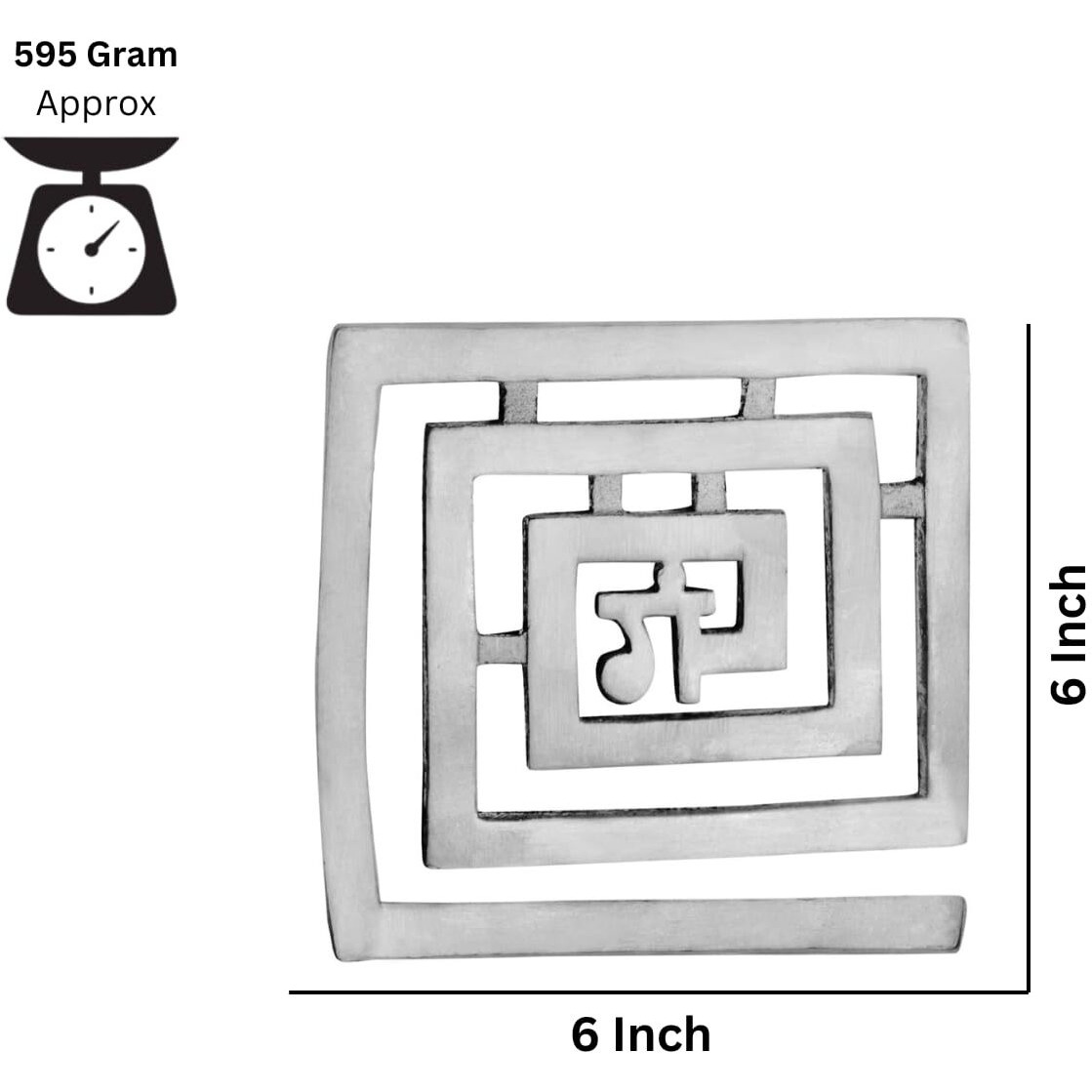 Tree Maison Coronating Homes Lead (Gaa) Helix For Vastu | Size-6 Inch | Pack Of 3 | South West Zone | Vastu Remedy | Main Door Entrance | Bedroom | Toilet | Helix Vastu Dosh Remedies