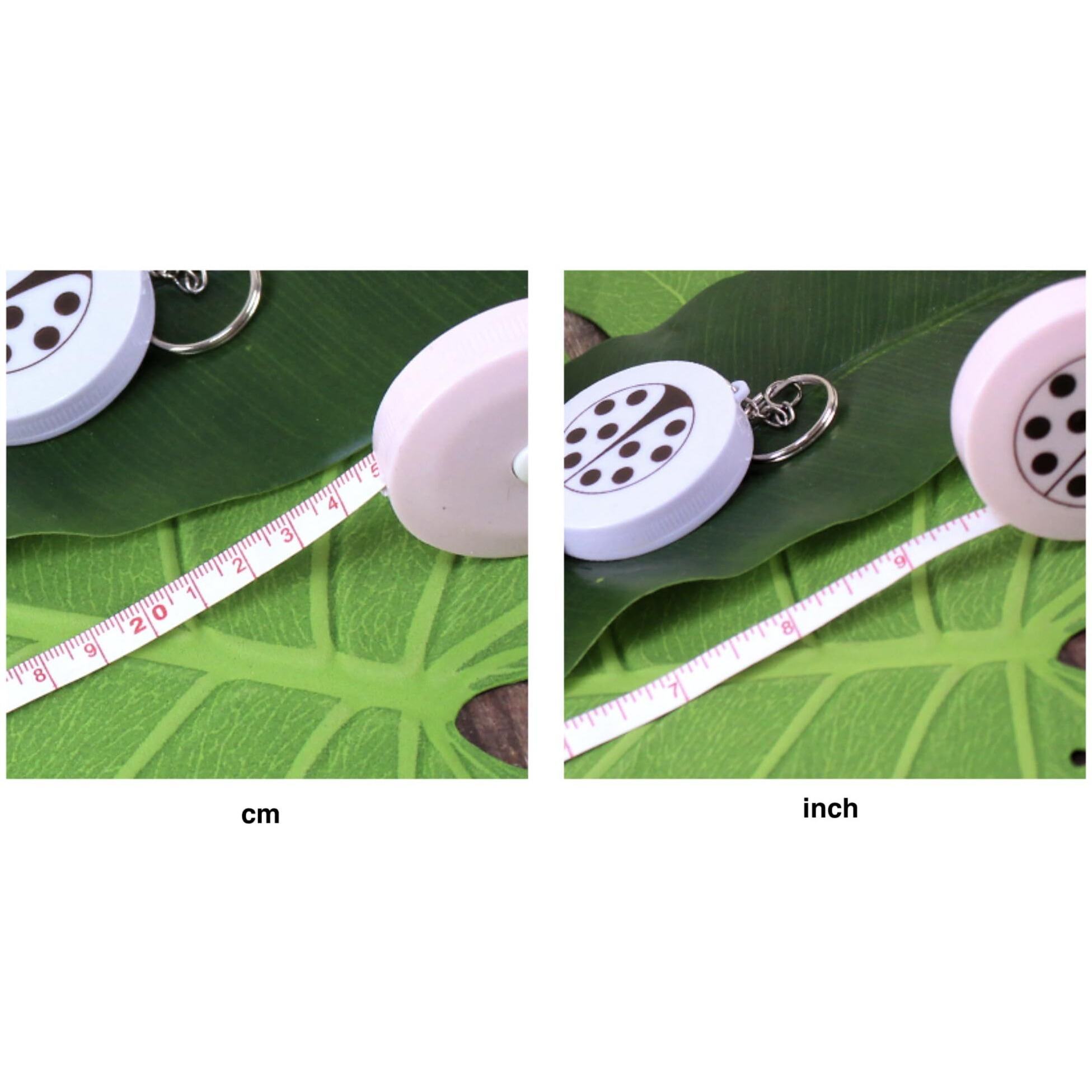 Homies 1 Piece Beetle Design Tape Measure Measuring Tape For Body Fabric Sewing Tailor Cloth Knitting Vinyl Home Craft Measurements, 1.5M / 60 Inch (Random Color)