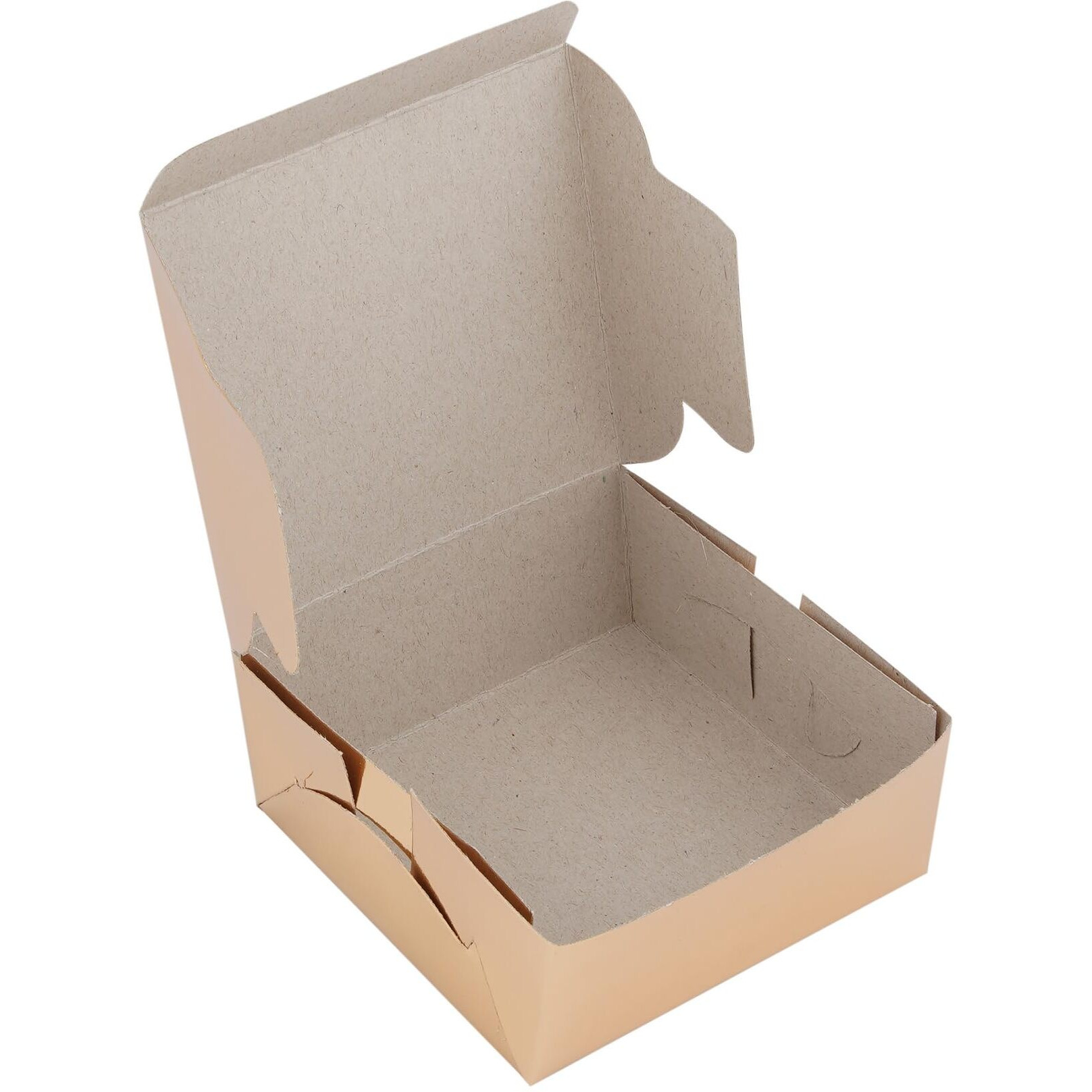 Grownex Festival Gift Box For Sweets | Designer Sweets Boxes | Folding 4.1X4.1X1.75 Inches 250 Gram Golden Mini Laddoo Empty Packing Boxes | Box For Dry Fruit And Sweets Combo Packing, Pack Of 50