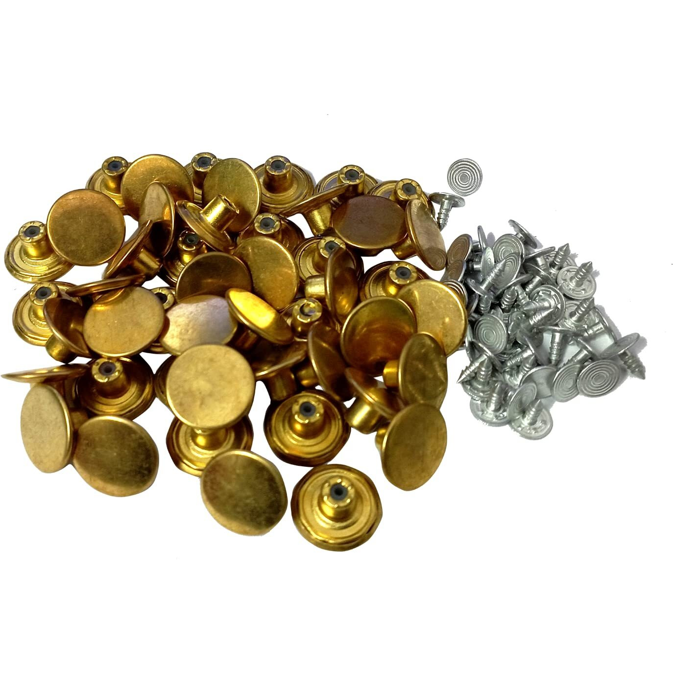 Aakriti Jeans Buttons Replaceable Can Adjust The Waist Size To Make It Fit Perfectly, No Sew Metal Pants Buttons, Suitable For Men Women And Children's Jeans And Jean Jacket (100 Pcs-Jeans Buttons)