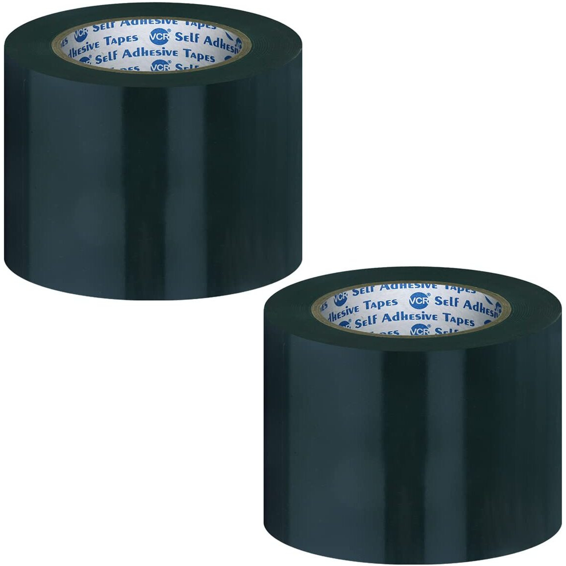 Vcr Double Side Black Foam Tape - 7 Meters In Length - 72Mm / 03" Width - 2 Rolls Per Pack - Multipurpose Usage, Best For Mounting, Strong Adhesion For Walls, Crafts Work And Fixing Furnitures