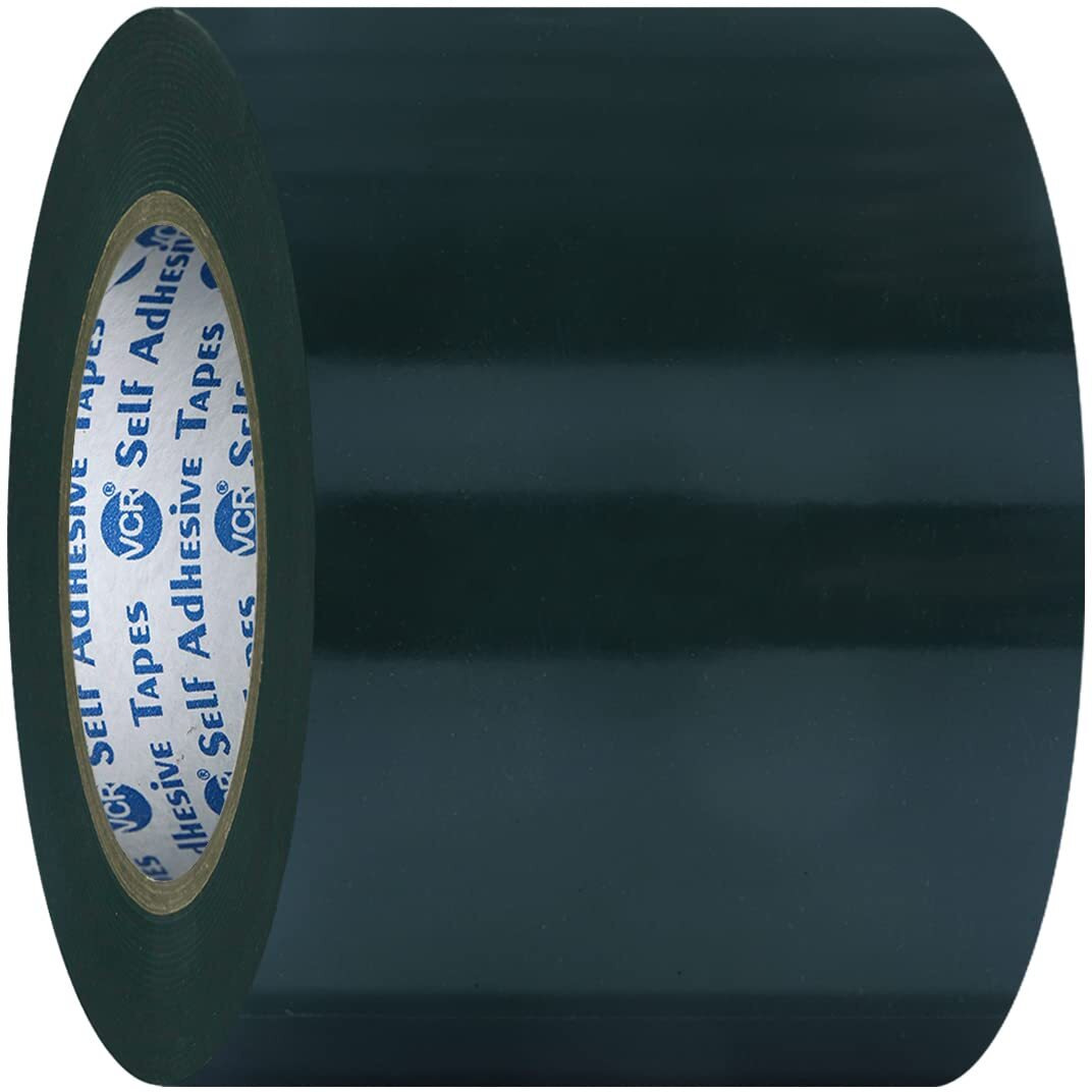 Vcr Double Side Black Foam Tape - 7 Meters In Length - 72Mm / 03" Width - 2 Rolls Per Pack - Multipurpose Usage, Best For Mounting, Strong Adhesion For Walls, Crafts Work And Fixing Furnitures