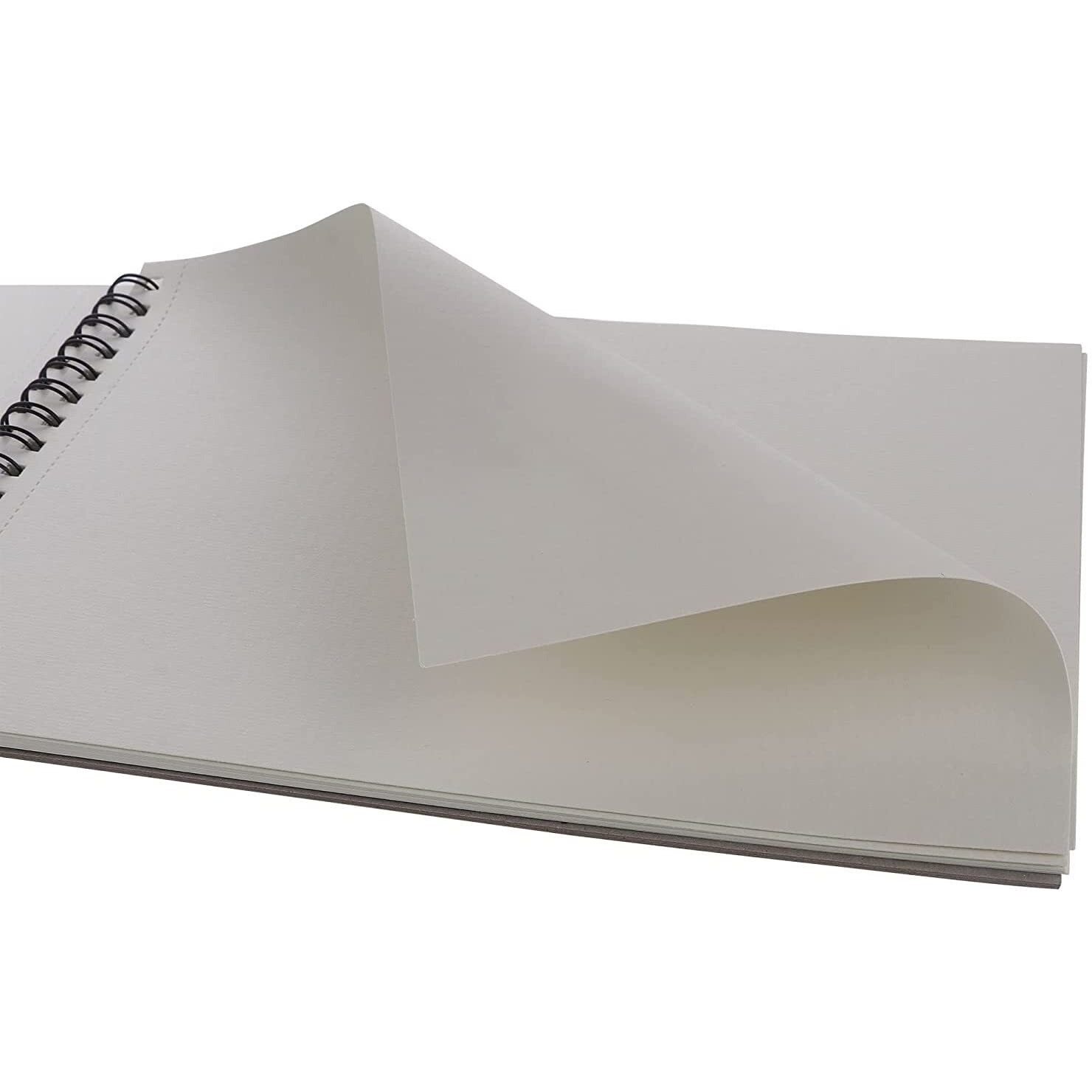 Kabeer Art Hardback, Spiral A4, 180 Gsm Drawing Pad, 297X 210Mm - 24 Sheets