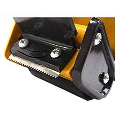 Vinsh Enterprise Heavy Duty Metal Stainless Steel Blade Manual 3 Inch 75 Mm Tape Dispenser Cutter (Multicolor)
