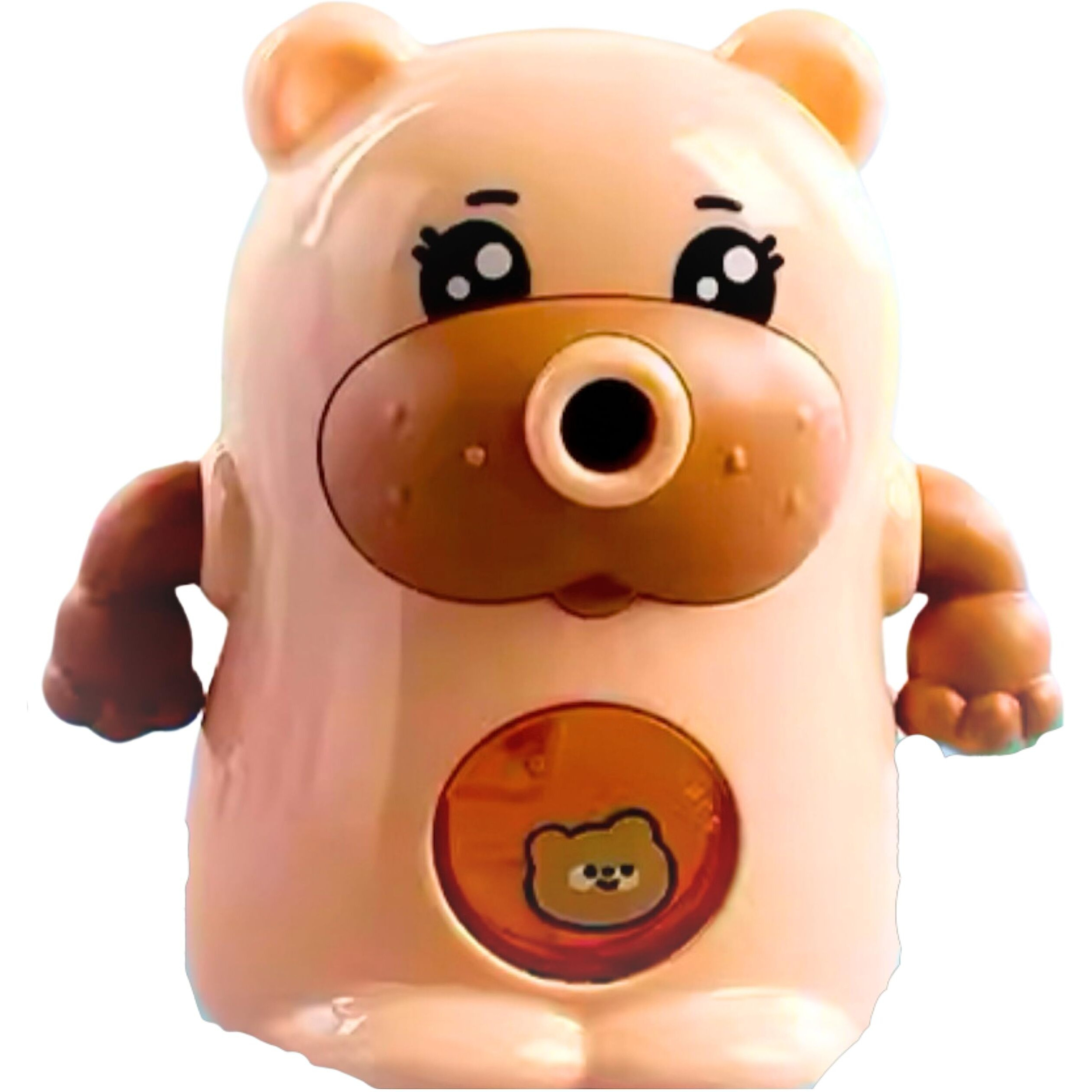 Adichai Bear Pencil Sharpeners, Table Sharpener, Manual Sharpener For School, Office, Stationery Gift For Kids, Return Gift For Kids (Light Brown)
