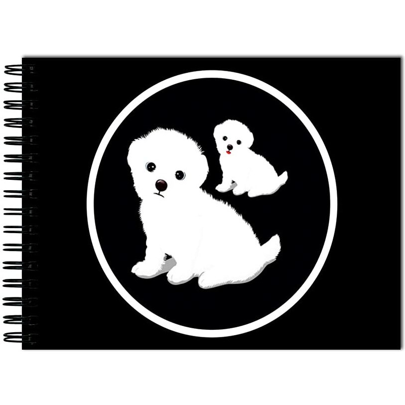 Vprint Quality Sketch Book With Black Pagesr Drawing Pad Landscape Sketch Book 4A Size E Thick Sheets (A4 Size,50 Sheets/100 Pages,215 Gsm Pages Pack Of 1)