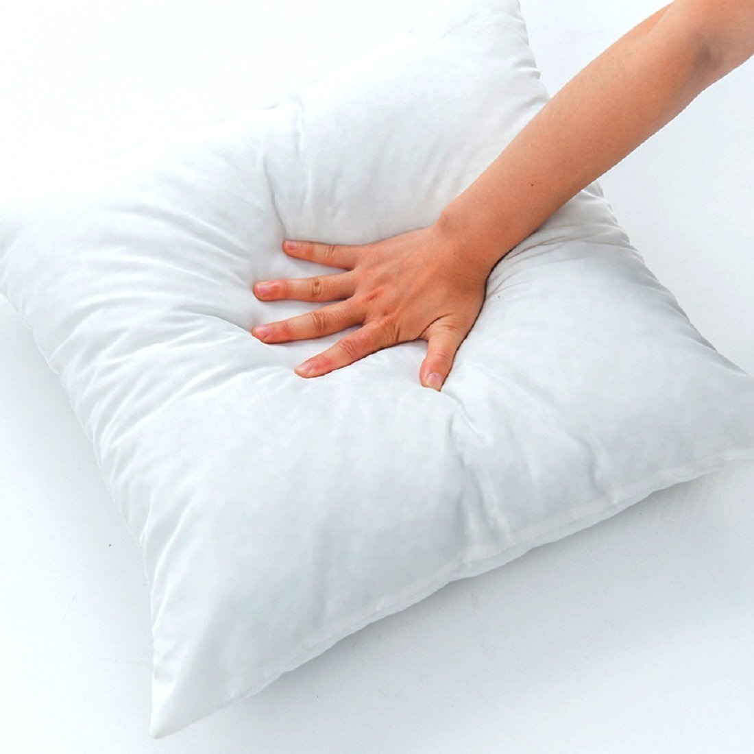 Clasiko Microfiber Cushion Fillers- White  24X24 Inches