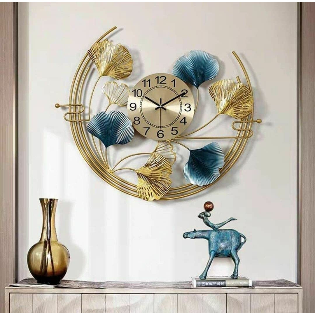 Decore Basket Iris Hook For Metal Abstract/Wall Sculptures/Wall Hanging/Wall Art Multicolor For Home Decoration/Living Room/Office/Cafe/Bedroom And For Gift Purpose, Color(Gold) Size 25X1X20.5 Inches