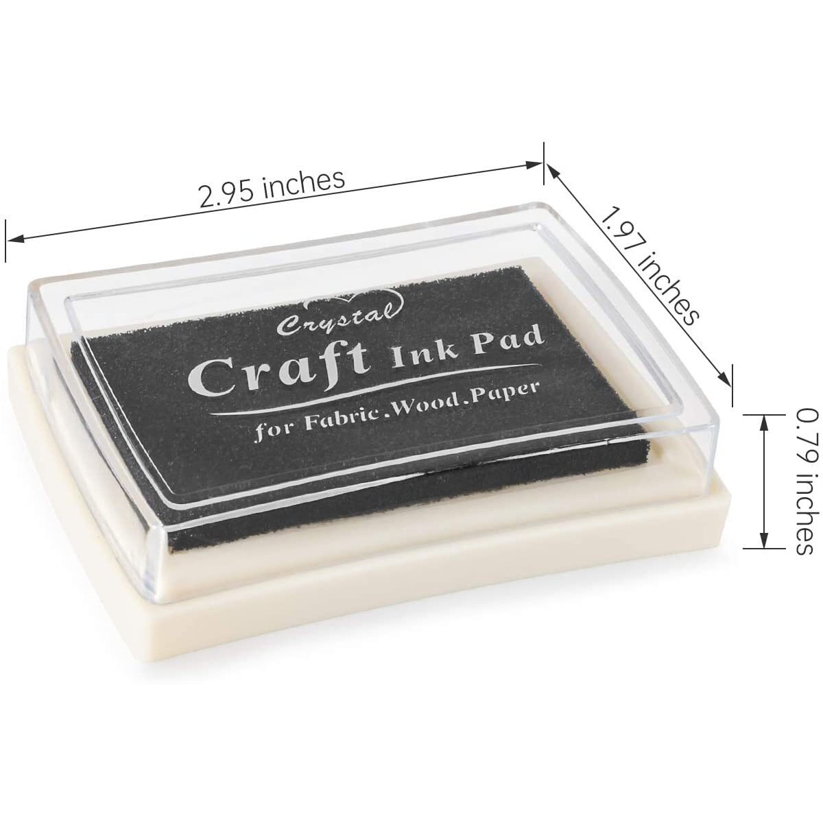 The Art Box Ink Pad 15 Colors Finger Washable Stamp Pads For Kids