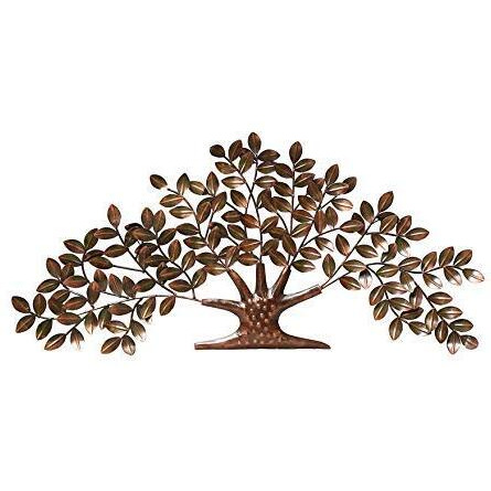 Decore Basket Iron Metal Nano Tree Wall Decor (54 X 02 X 26 In)
